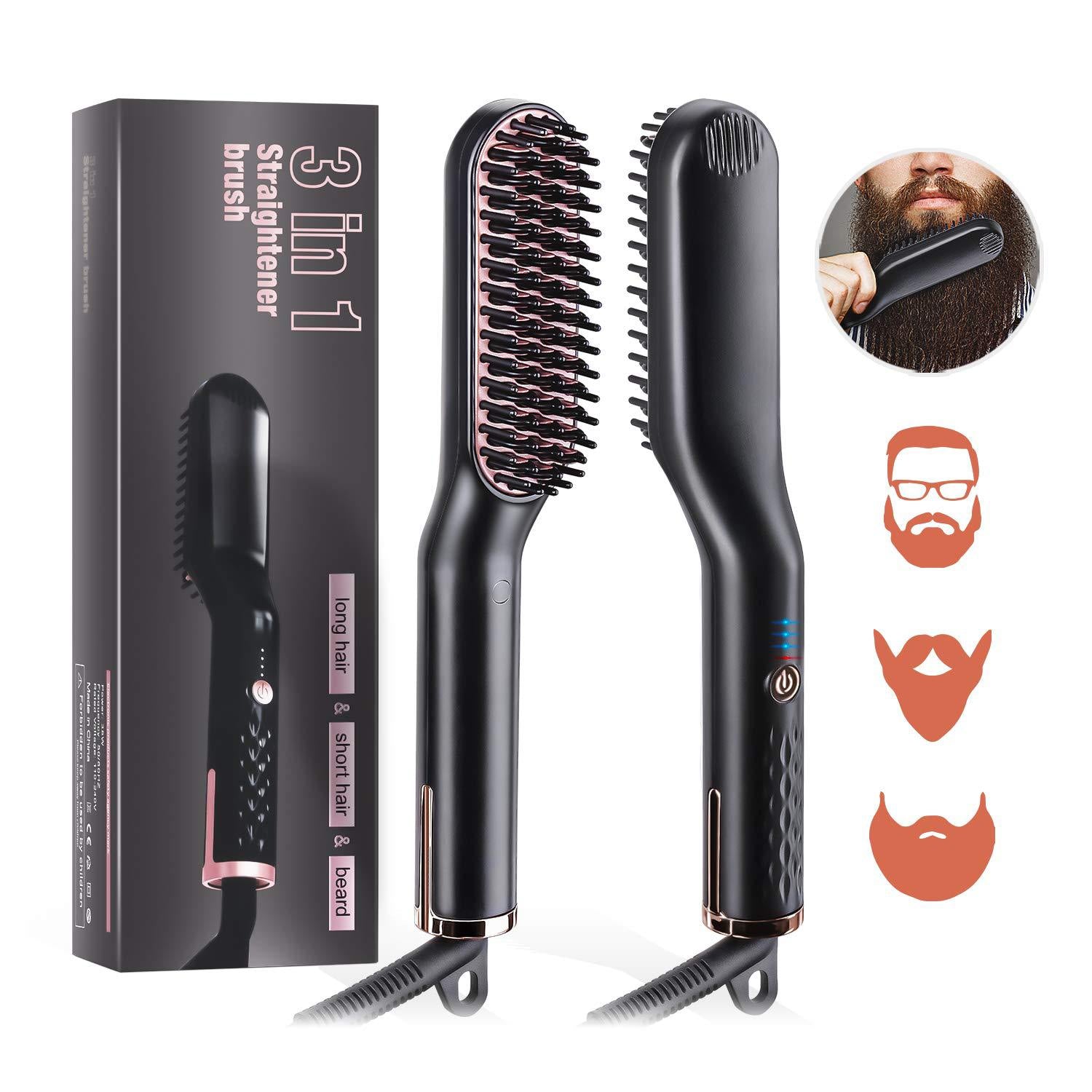 Hair Styling Comb Hair Straightener Comb Hair Straightener