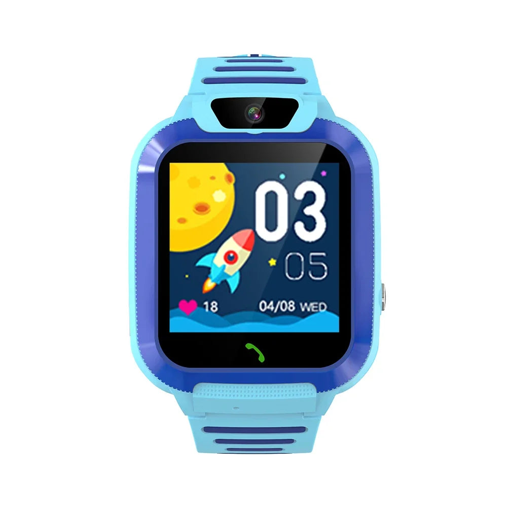 4G Kids Smart Watch Sim Card Call Video SOS WiFi LBS Location Tracker Chat Camera IP67 Waterproof Smartwatch For Children