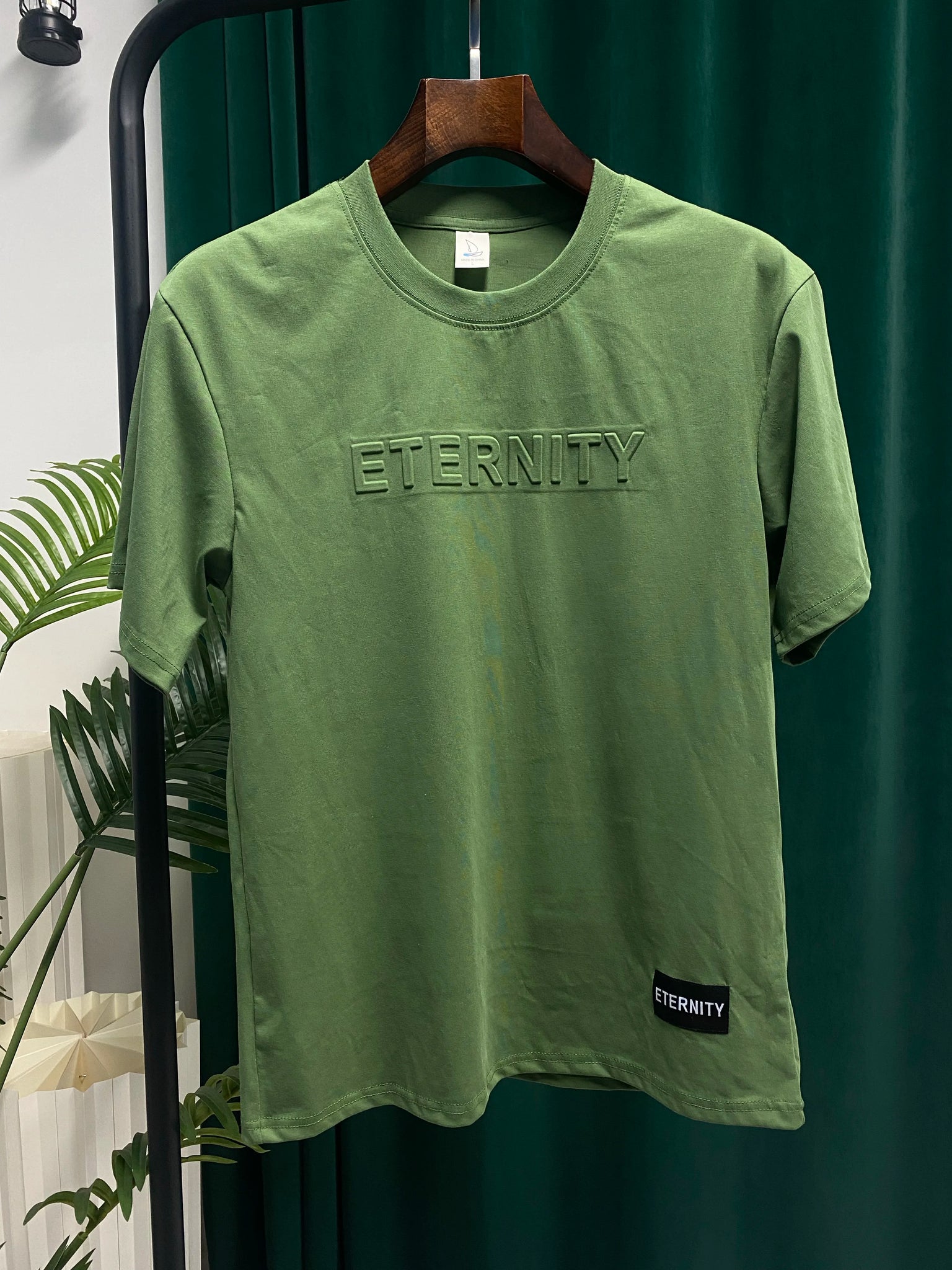 Eternity Brand New 100 Cotton Men's T-shirt Short-sleeve Man Free ironing shirt Short Sleeve Men t shirt T-shirts For Male Tops