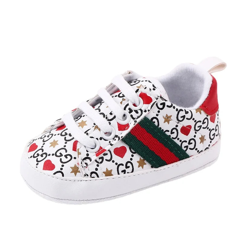 New Baby Shoes Fashion Soft Sole Boys' Shoes 0-12 Months Baby Walking Shoes 1-Year Old Baby Shoes  Kids Shoes Boys