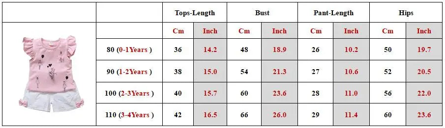 Summer Two Piece Girl Clothes Set Baby Outfit Ruffle Short Sleeve T-shirt Pant 2Pcs Suit Lovely Bow Children Casual Costume A515