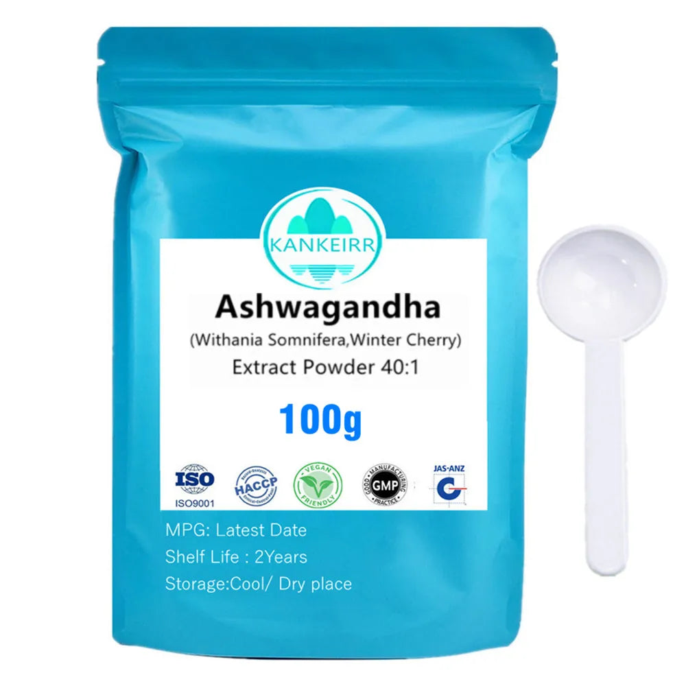 50-1000g  Ashwagandha 40:1,Free Shipping