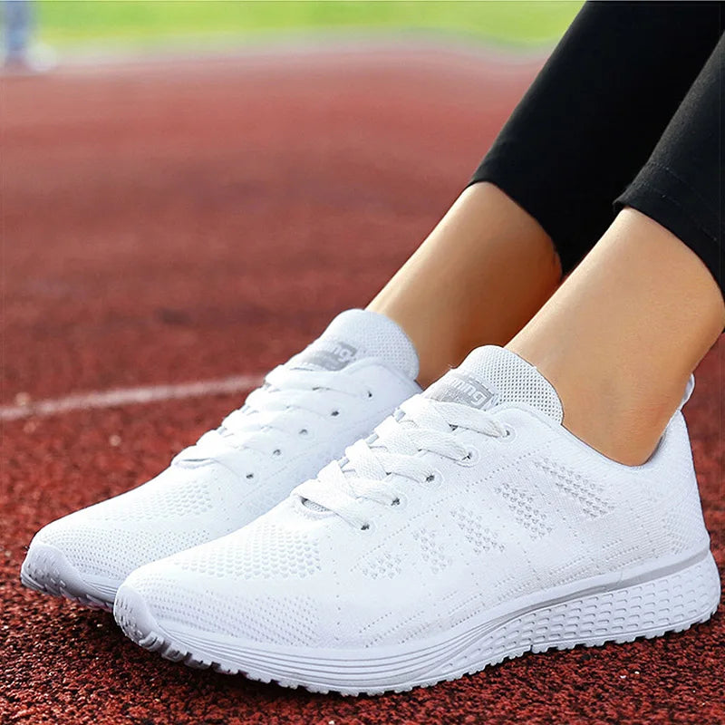 Women Sneakers White Shoes For Women Sport Sneaker Breathe Shoes Sports Tennis Lady Athletic Shoe Sneakers Casual Shoes Female