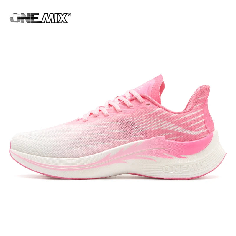 Onemix 2024 Breathable Mesh Running Shoes Men Marathon Sport Casual Women Sneakers Light Man Athletic Shoes Outdoor Jump Rop