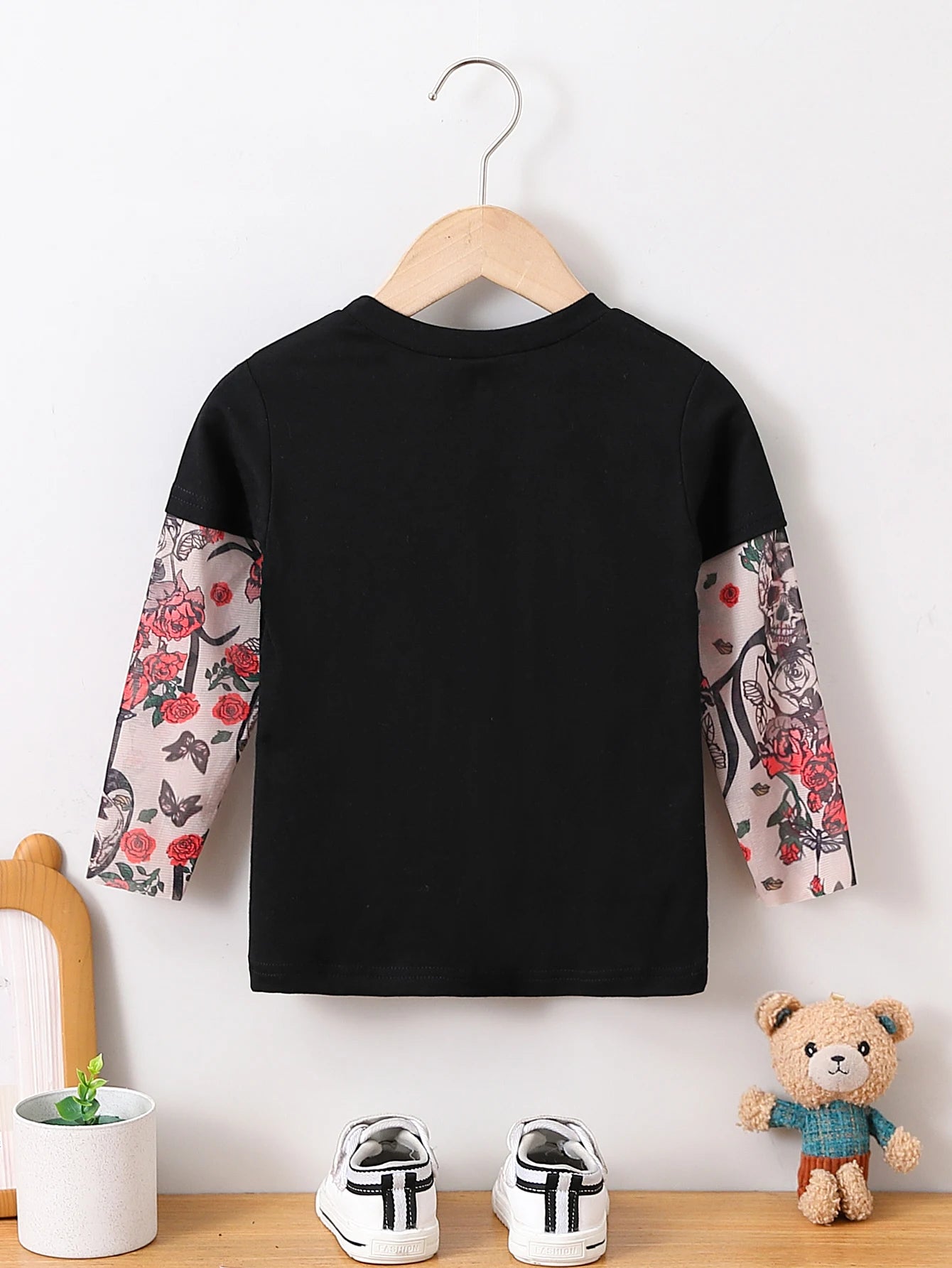 Summer Children's Clothing Boys T-Shirt kids clothes Fashionable Tattoo sleeves Cotton Tops for boys 1 to 6 years old