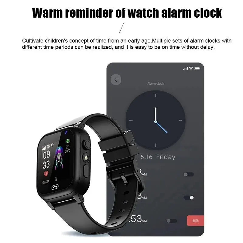 Smart Watch Kids LBS Location SOS Phone Call SIM Card Camera Photo Alarm Clock Children Electronic Watch Gift For Boy Girls Q15C