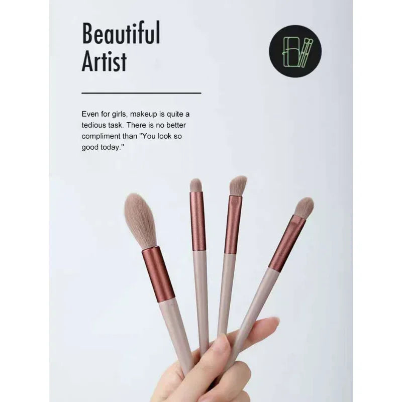 13Pcs Makeup Brush Set Make Up Concealer Brush Blush Powder Brush Eye Shadow Highlighter Foundation Brush Cosmetic Beauty Tools